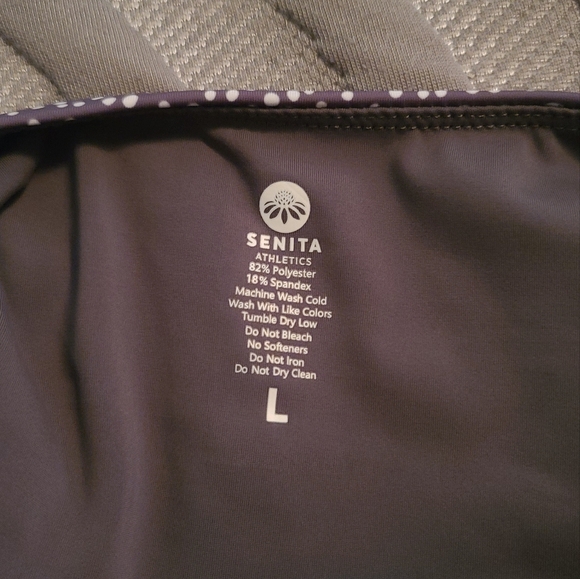 Senita Maternity One Piece- Grey Dot Swimsuit - Picture 4 of 4